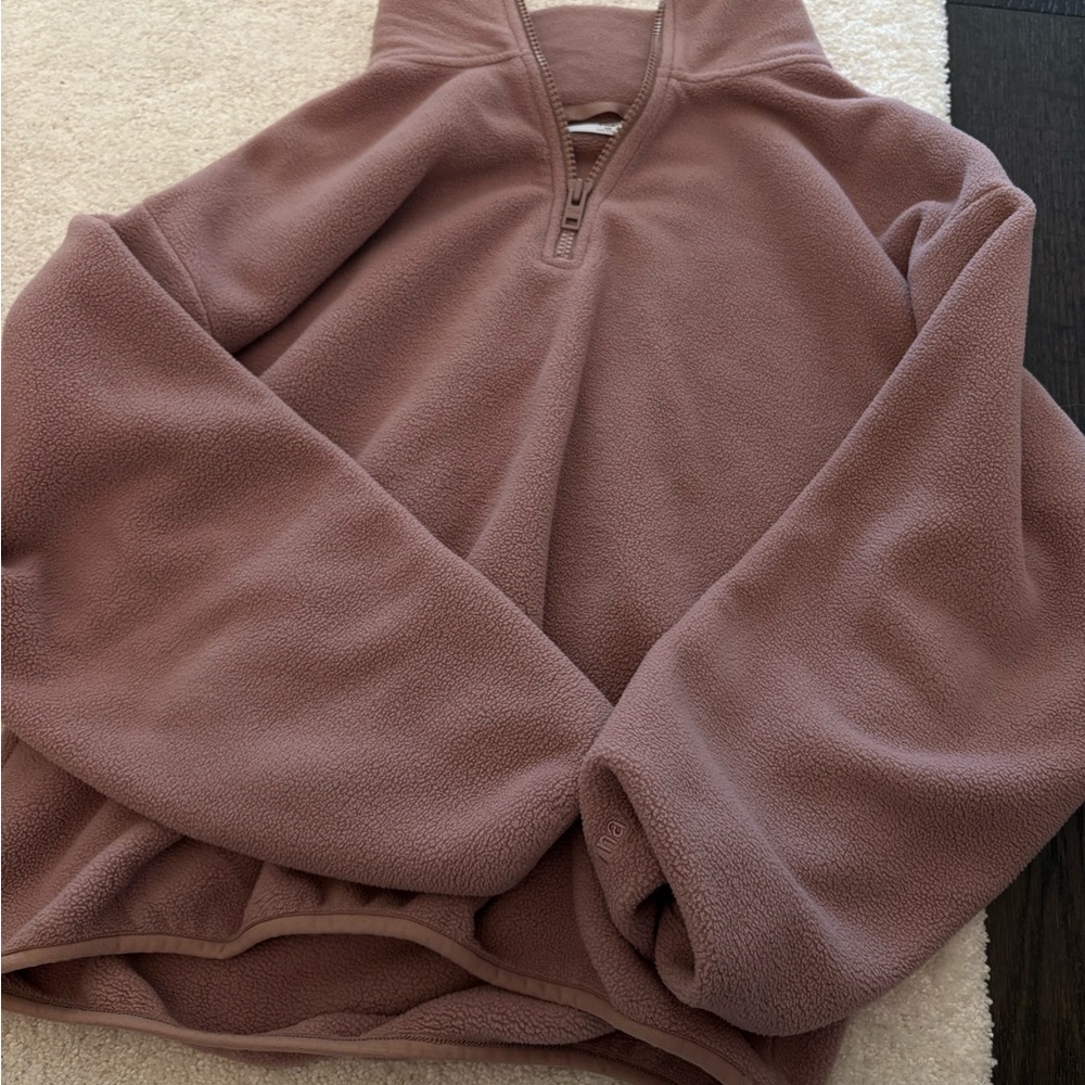 TNA Dusty Rose Fleece Women's Sweater